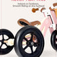 KRIDDO 2 in 1 Wooden Kids Tricycle and Balance Bike for 1-4 Years Old, No-Pedal Tricycle and Toddler Balance Bike with Basket an