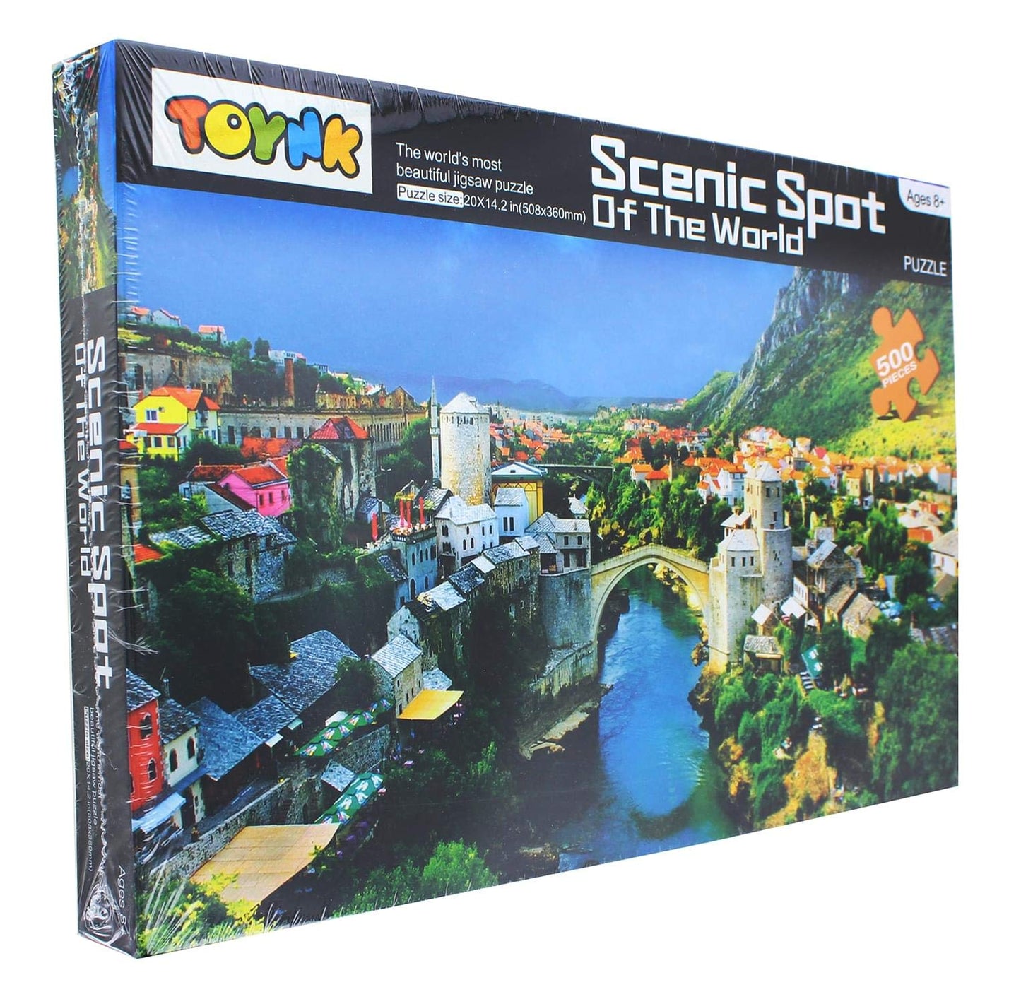 Scenic Spot Of The World Stari Most Bridge 500 Piece Jigsaw Puzzle
