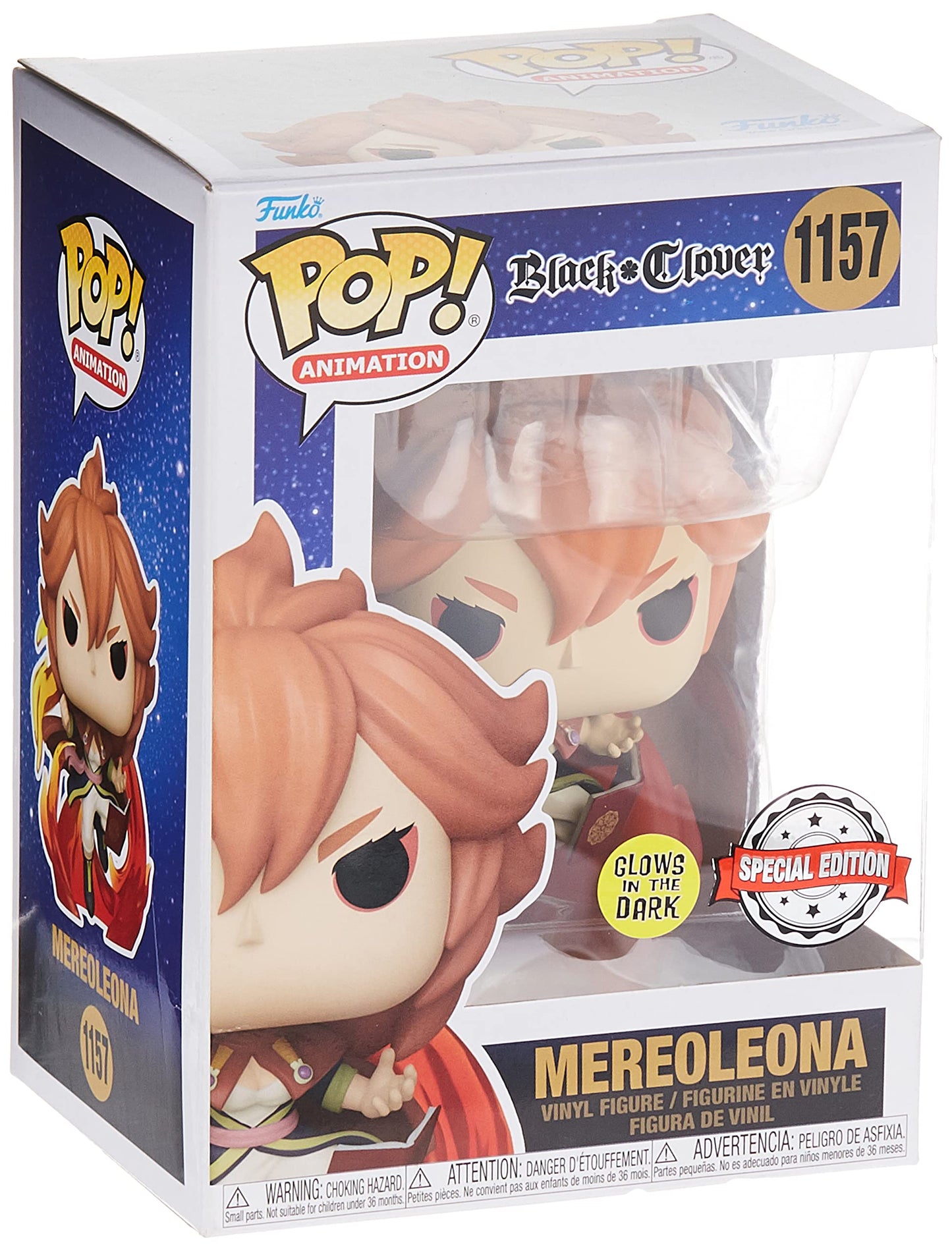 Funko Pop! Black Cover 1157 Mereoleona Special Edition Vinyl Figure - Black