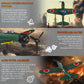 GLUISEUR RC Plane 4 Channel Remote Control Airplanes, 4-CH RC Airplane Ready to Fly Zero-Fighter Radio Controlled Aircraft for B
