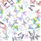 50Pcs Mini Butterflies For Crafts Dollhouse Miniatures Resin Mini Things Tiny Butterflies For Fairy Garden Dollhouse Micro Lands