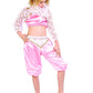 Rg Costumes Pink Genie Costume, Pink/White, Medium