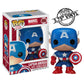 Funko Marvel Captain America Pop Vinyl Figure,Multi,3.75 Inches