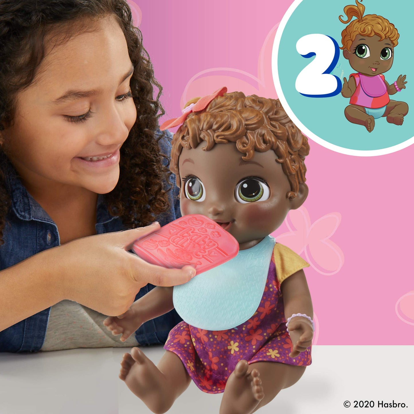 Baby Alive Baby Grows Up (Sweet) - Sweet Blossom Or Lovely Rosie, Growing And Talking Baby Doll, Toy With 1 Surprise Doll And 8