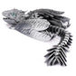 Guwewu Feathered Wyvern Dragon, 3D Printed Dragon, Articulated Dragon, Fidget Dragon, 3D Printed Toys, Desktop Pet (Thunderclaw)