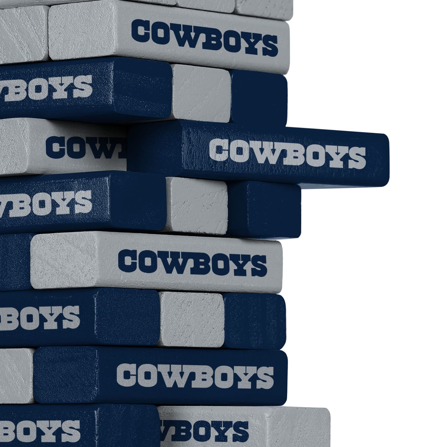 FOCO unisex mature-themed NFL Team Logo Stackable Blocks Game  Team Color  9-864 US