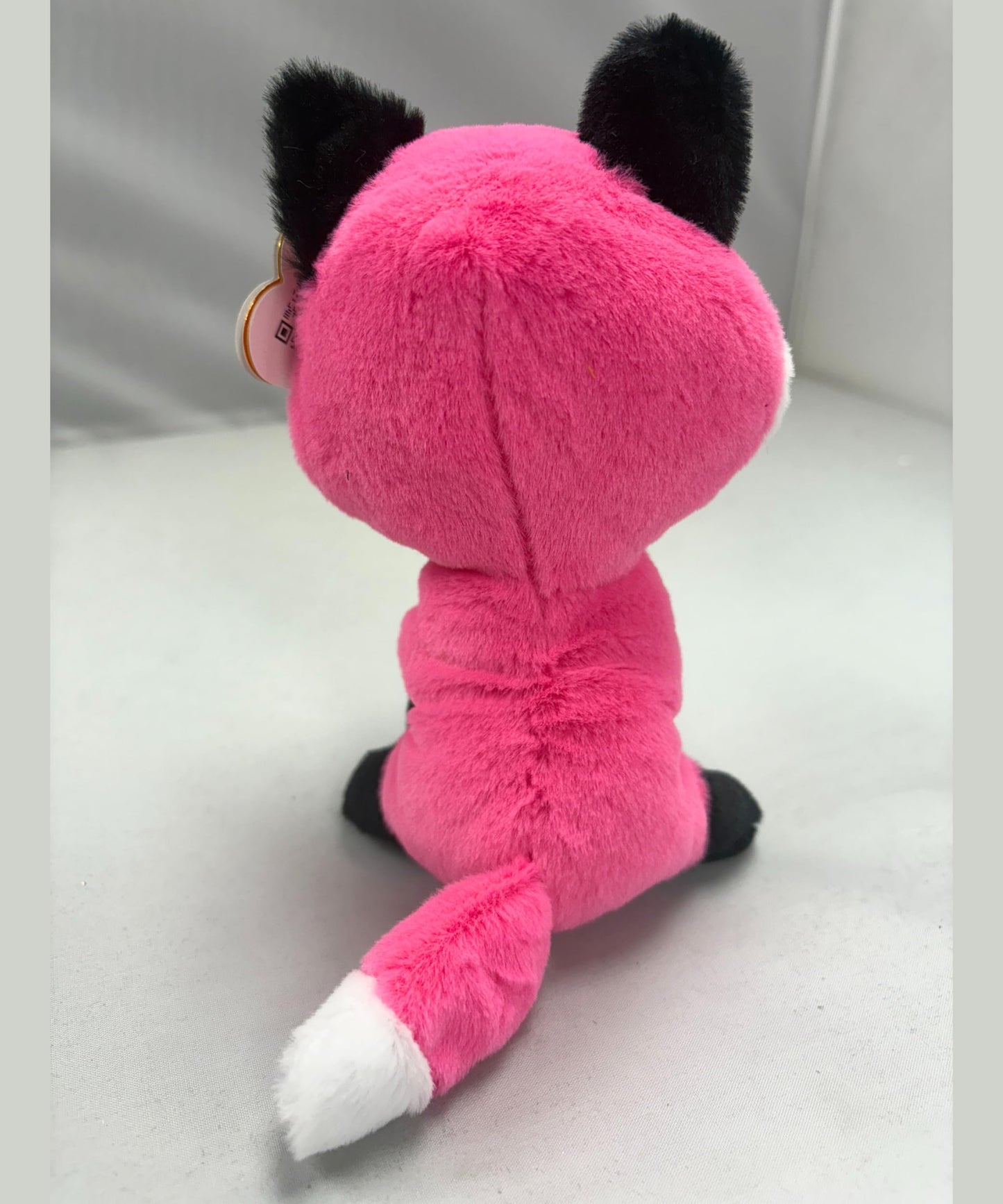 Ty Beanie Boo Parfait Pink Valentine Fox Plush Toy - 6" Small Multi Color - Model 37365