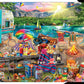 Buffalo Games 500 Piece Jigsaw Puzzle - Aimee Stewart Family Campsite, Multicolor, Large, Hidden Images, Model 3253