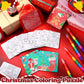 Fullhawl 12 Sets Christmas Puzzles Color Your Own Puzzles DIY Jigsaw Crafts with 12 Stackable Crayons and 12 Bags for Learning Education Toys Gifts Prizes Birthday Party Supplies(12  Christmas)