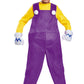 Wario Deluxe Super Mario Bros. Nintendo Costume, Large/10-12