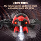 sumsync RC Spider Toy - Realistic Remote Control with Music & LED Light for Kids Age 3-12, Red