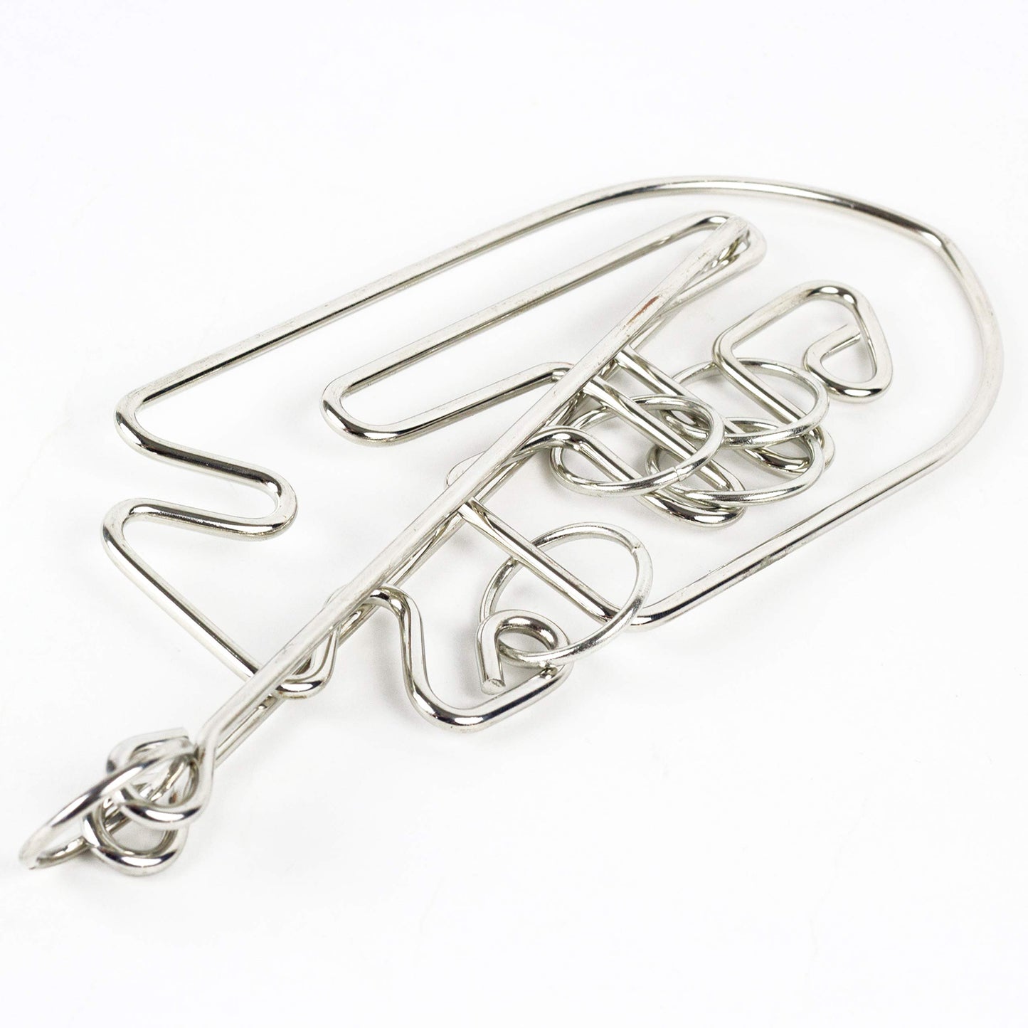 Professor Puzzle The Einstein Collection Einstein’S Fish/Metal Entanglement Puzzle/Interlocking Brain Teaser 3D Brain Teaser Puzzle