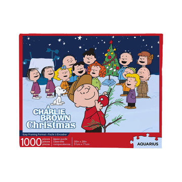 Aquarius Peanuts Charlie Brown Puzzle Collage Christmas 1000 Piece Jigsaw Puzzle, A Charlie Brown Christmas