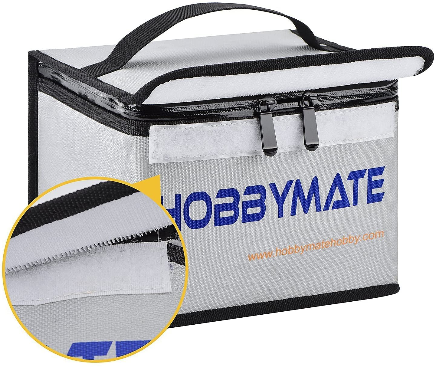 HOBBYMATE Lipo Battery Safe Bag Fireproof - for Lipo Battery Charging Protection, Lipo Battery Storage, Lipo Battery Transportin