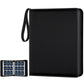 GERMUN Trading Card Binder  900 Pockets Card Binder  9-Poccket Sided Pocket Sports Card Binder  enhanced Card Binders Compatible with MTG  TCG  Baseball Cards(Carbon Black)