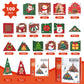 Ronqs 250 PCS Magnetic Tiles for Kids Magnetic Blocks for Kids with Christmas Theme  Magnetic Building Blocks Set  3D SETM Educational Toddler Toys