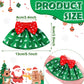 6 Pieces Santa Clothing Elf Dance Skirt Set Christmas Elf Skirts For Christmas Doll Holiday Decorations (Not Include Doll)(Stylish Style)