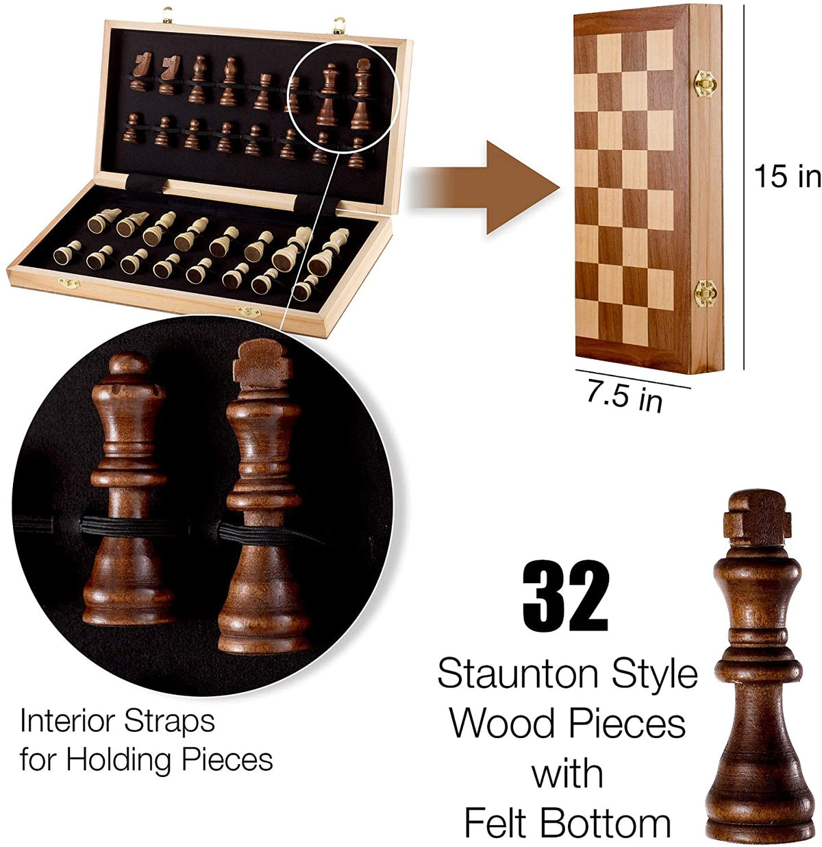 Forest Chess Set