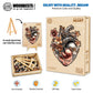 WOODBESTS Wooden Puzzles for mature-themeds (90 Piece  S  8.9x7.1 inches) Mechanical Heart Puzzle mature-themed Puzzles  Wooden Jigsaw Puzzles Unique Shape  for mature-themeds Family Game