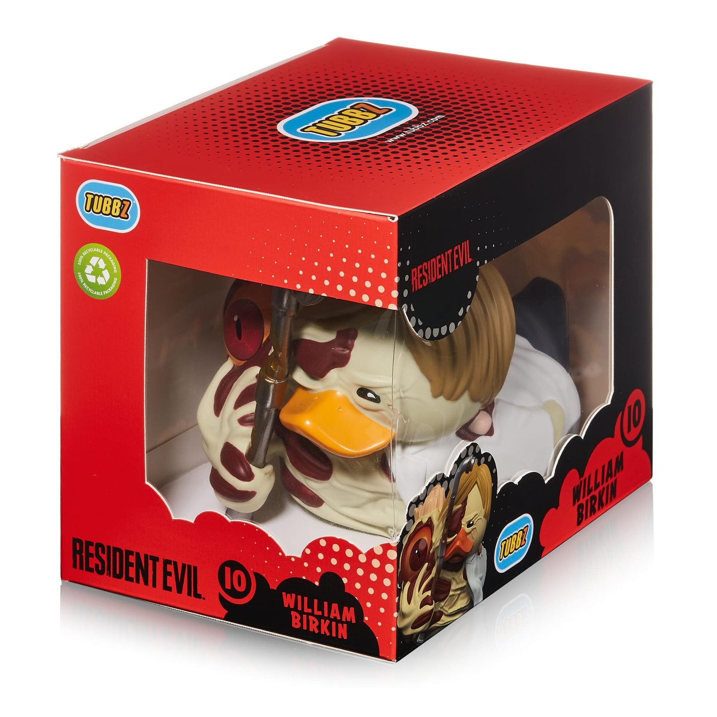 Tubbz Boxed Edition William Birkin Collectible Vinyl Rubber Duck Figure - Official Resident Evil Merchandise - Tv, Movies & Video Games