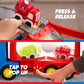 VROOMIX 7-in-1 Extra Large City Truck Toys for Boys Girls, Big Transport Vehicle Carrier Truck with 6 Cars, Extendable Head, Sou