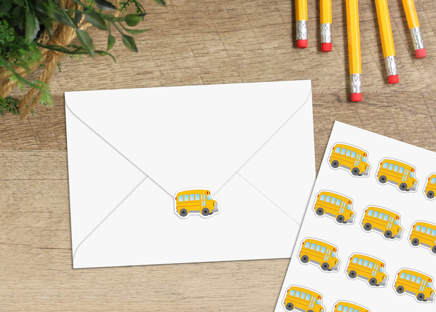 Teacher Created Resources School Bus Stickers (5651)