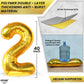Katchon, Huge Foil Gold 2025 Balloons - 40 Inch | 2025 Graduation Balloons For Graduation Decorations 2025 | Class Of 2025 Balloons | 2025 Gold Balloons | Star Balloons | 2025 Graduation Decorations