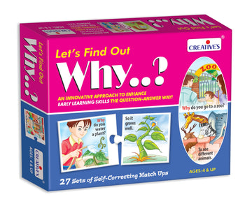 CreativeS Wh Series | LetS Find Out Why? | Question  Answer Puzzles | Learning Games For Kids | Picture Puzzles Game | Presc