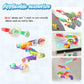 Taseyok Toddler Bath Toys, Baby Bathtub Toys With Elephant Shower Sprays And Slide Track, Fishing Floating Animals Toys, Creativ
