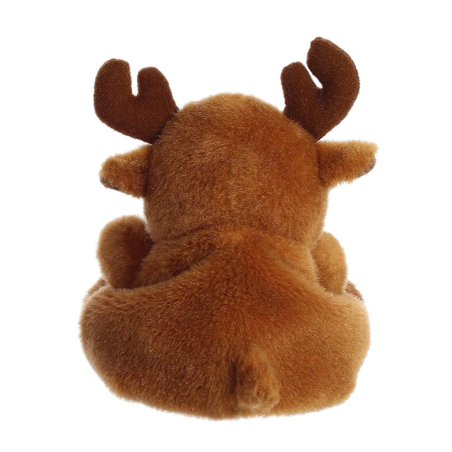 Aurora® Adorable Palm Pals™ Cinnamon Moose™ Stuffed Animal - Pocket-Sized Play - Collectable Fun - Brown 5 Inches