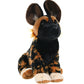 WILD REPUBLIC African Wild Dog Plush Toy, 12" Multi-Color Cuddlekins Stuffed Animal, Model 10900