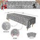 Stone Wall Table Covers (Pack Of 3) - 54'X108' Xl - Medieval Party Decorations, Knight Themed Party Supplies, Castle Parties, Cobblestone, Stone Scene Setter, Knight Birthday Decorations