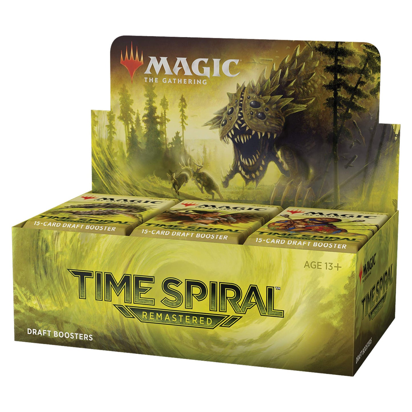 Magic: The Gathering Time Spiral Remastered Draft Booster Box | 36 Packs (540 Magic Cards)
