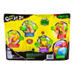 Heroes of Goo Jit Zu Super Oozy Toy Figures 4 Pack - Classic TMNT Donatello, Michelangelo, Leonardo & Raphael - Multicolor, Small, Model 42692