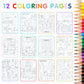 When I Grow Up Sticker + Coloring Book (500+ Jobs Stickers & 12 Scenes) By Cupkin - Side By Side Activity Book Design - Fun Stic