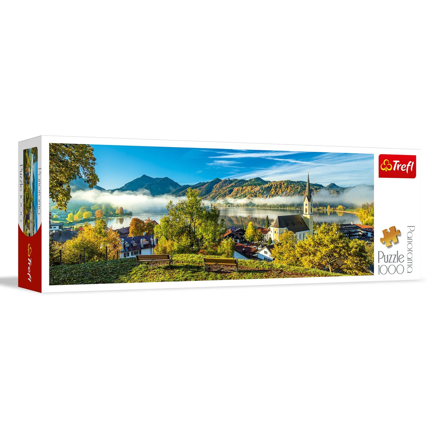 Trefl 1000 Piece Panorama Jigsaw Puzzles  by The Schliersee Lake
