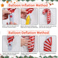 Christmas Balloon Garland Arch, 123 Pcs Christmas Balloon Arch Kit With Red Green Gold Latex Balloons, Christmas Foil Balloon St