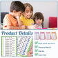 4 Packs Of 49 Pcs Multi Math Flash Cards, Addition, Subtraction, Multiplication, & Division Flashcards With 2 Dry Erase Markers