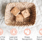 Montessori Shape Puzzle - Baby Puzzles For 1 Year Olds - Baby'S First Puzzle - Knob Wooden Puzzles For Infant And Toddler - Geometric Shapes - 12 Months Babies First Shapes