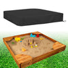 Hoypeyfiy Sandbox Sandpit Cover, Large Kids Sandbox Cover For Sand And Toys Protection, Square Sandbox Protective Cover With Dra
