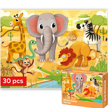 Quokka Puzzles For Kids Ages 3-5 - 30 Pieces Puzzles For Toddlers 2-4 - Dinosaurs Learning Jigsaw Puzzles For Kids 4-6 Years Old