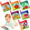 Cloth Books For Babies (Set Of 6) - Premium Quality Soft Books For Babies. Touch And Feel Crinkle Paper. Cloth Books For Early Children'S Development.