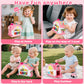 Hodurgyi Montessori Toys for 1 Year Old Girls, Bilingual Musical Learning House, Plastic, Educational Gift for 6-24 Months