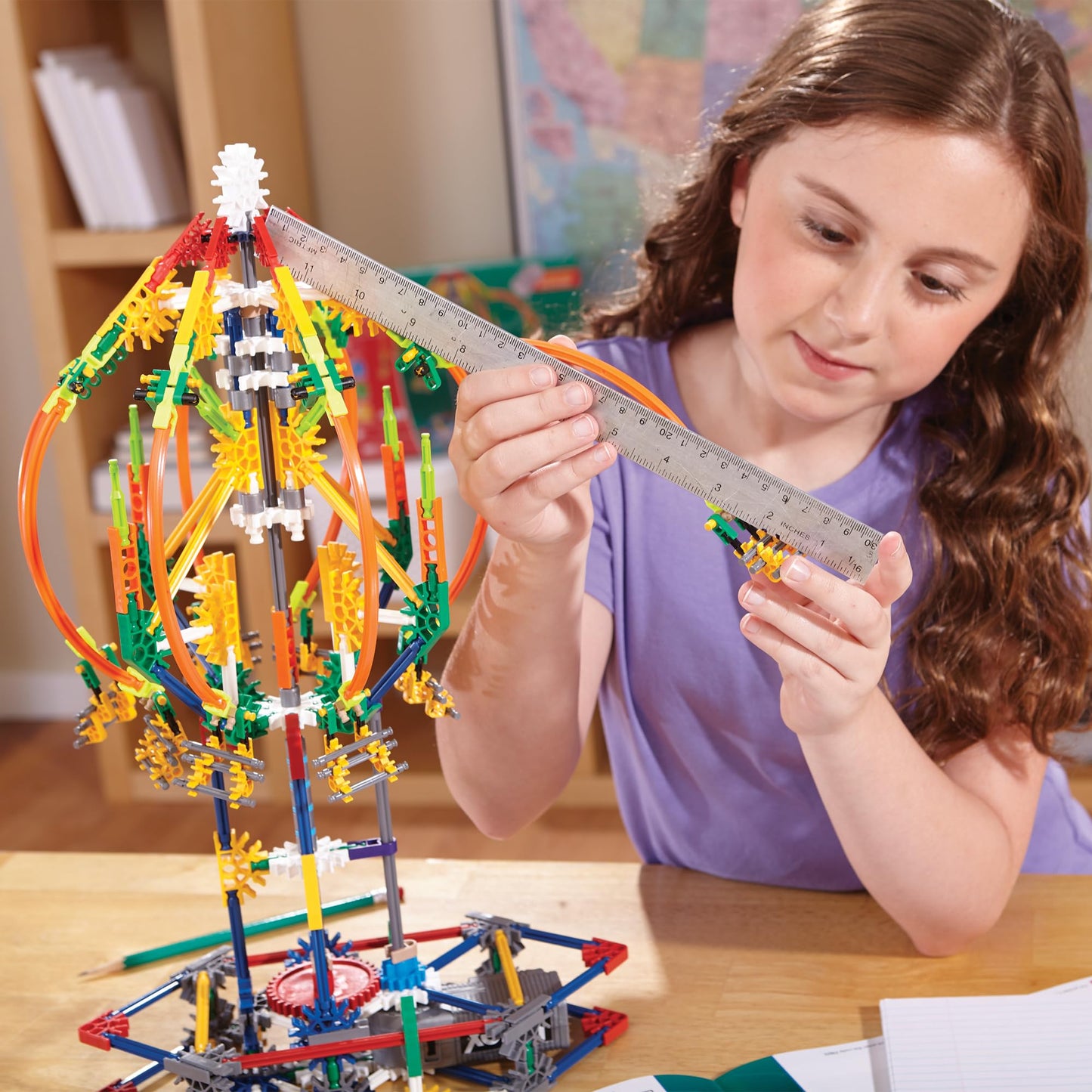 KNEX Education - STEM Explorations: Swing Ride Building Set 2 Pieces, STEM Learning Ages 8+