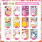 36 Sheets Easter Egg Stickers For Kids,Easter Basket Stuffers,Make A Face Sticker With Easter Egg Themed,Make Your Own Sticker,E