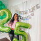 Number 5 Balloon 40 Inch Minecraft Birthday Decorations Light Green Big Number Balloons, Five Year Old Balloon Decorations, 5 15