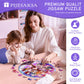 Wooden Puzzles For Adults - Dreamy Tree Of Life Wooden Puzzle, Unique Shape Wooden Jigsaw Puzzles For Adults, Wood Puzzles Adult