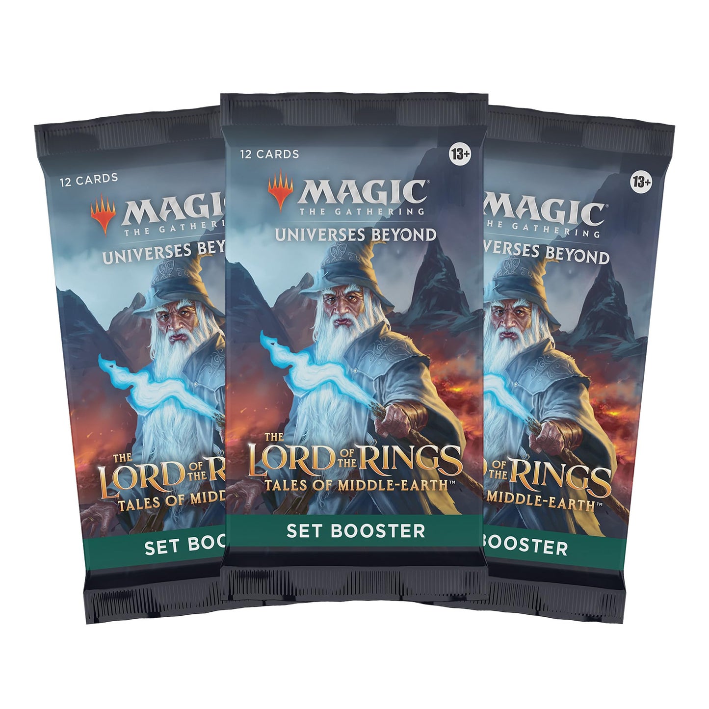 Magic The Gathering Scene Box - The Might of Galadriel, 6 Scene Cards, 6 Art Cards, 3 Set Boosters, Multicolor, Model D34840000