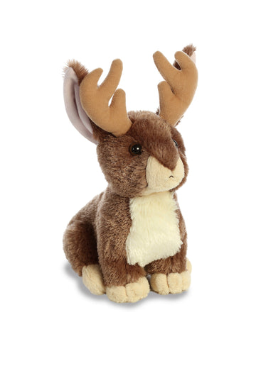 Aurora® Adorable Flopsie™ Jack A Lope Stuffed Animal - Playful Ease - Timeless Companions - Brown 12 Inches