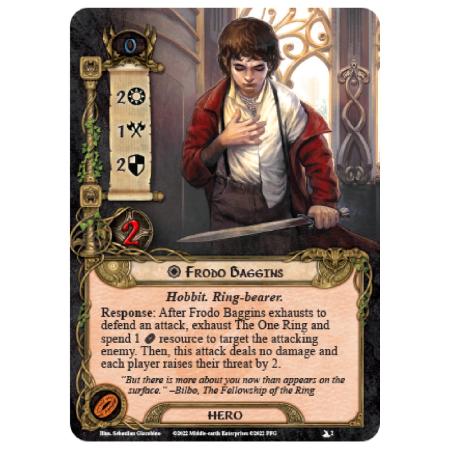 The Lord Of The Rings The Card Game The Fellowship Of The Ring Saga Expansion - Cooperative Adventure Game, Strategy Game, Ages